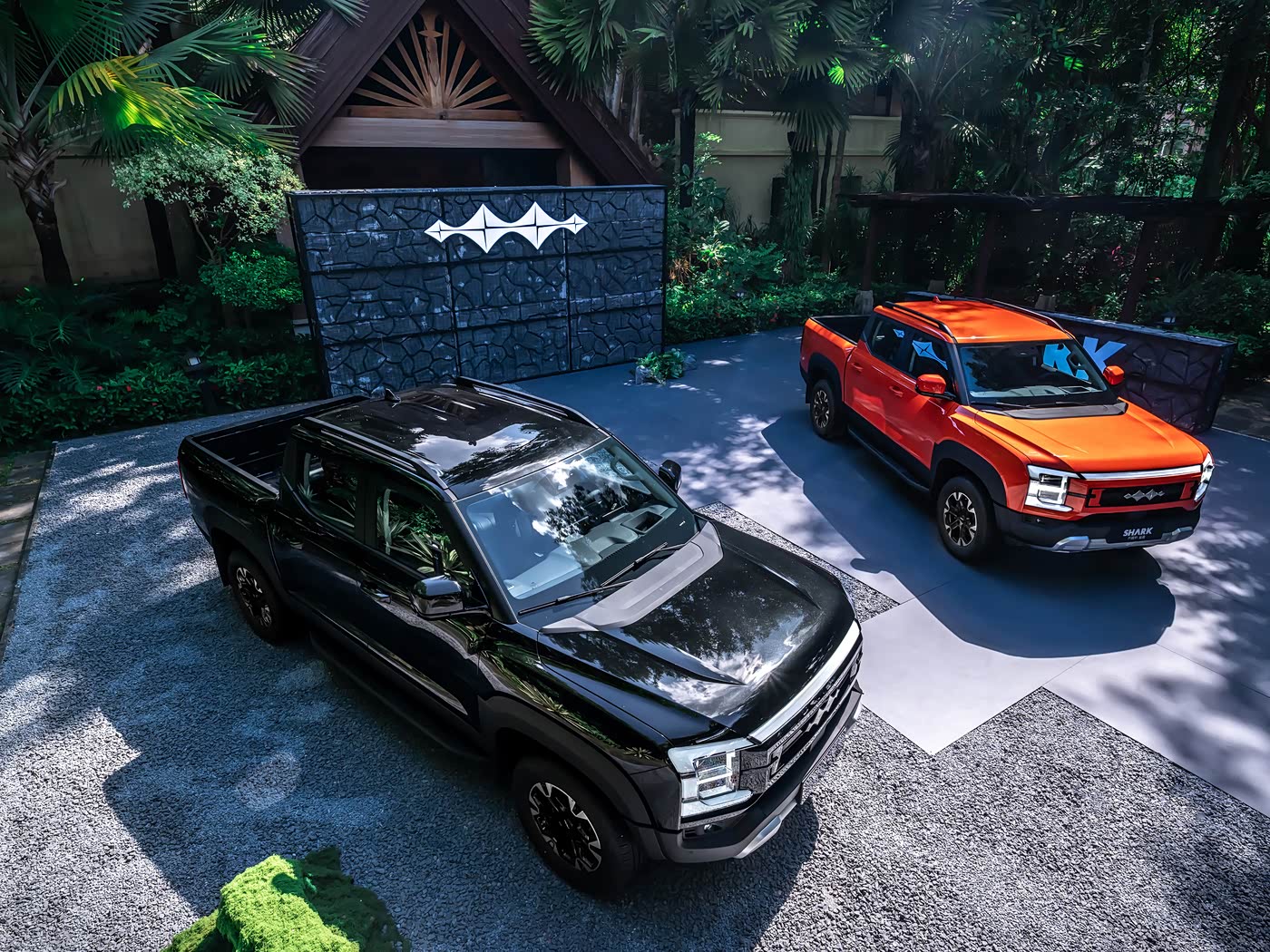 BYD RHD Shark 6 DMO PHEV Pickup Ute Wholesale Export for Mining Farm Construction BYD RHD Shark 6 DMO PHEV Pickup Ute Wholesale Export for Mining Farm Construction