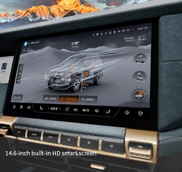 14.6-inch built-in HD smart screen in deepal G318 suv 14.6-inch built-in HD smart screen in deepal G318 suv