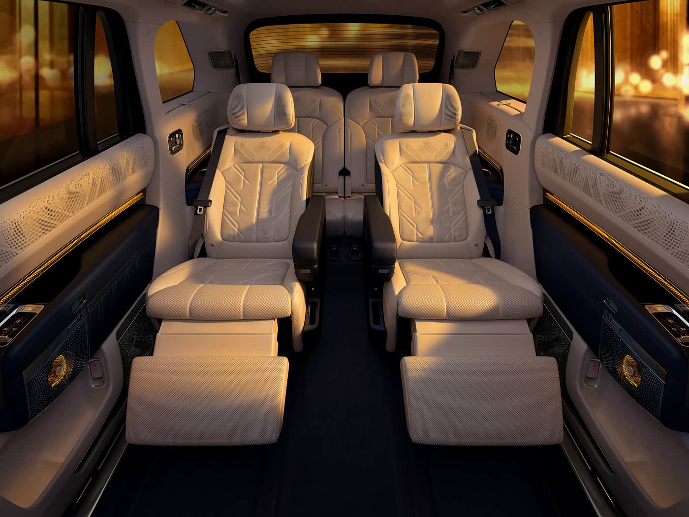 Zeekr 9x Ultra Full-size PHEV SUV interior Zeekr 9x Ultra Full-size PHEV SUV interior